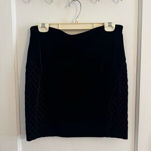 Black Velvet Simply Vera Skirt